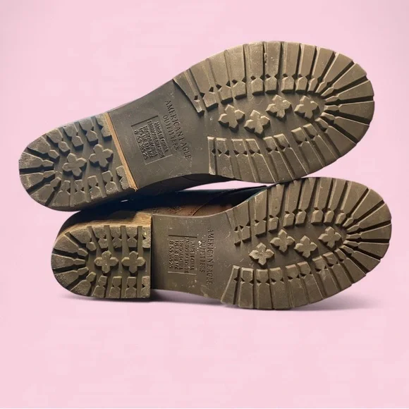 American Eagle Outfitters Women's Size 8 Brown Boots Pre Owned Great Condition - Picture 7 of 7